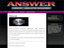 Tablet Screenshot of answer-cam.com